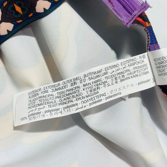 Zara Pucci Mini Dress Neck Tie Multi Color Printed Size S NWOT - Picture 12 of 16